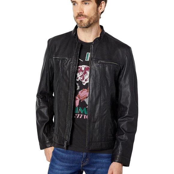 John Varvatos Black Calf Leather - Picture 7 of 7